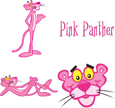 Pink Panther (400x400), Png Download