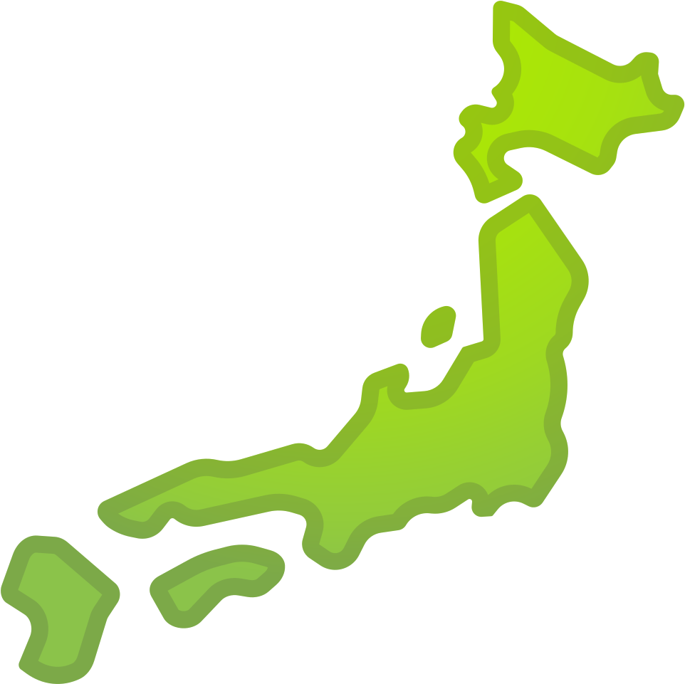 Download Svg Download Png - Japan Map Icon (1024x1024), Png Download