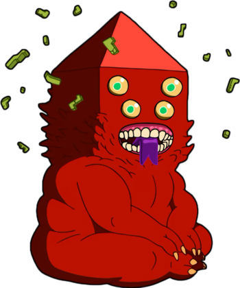 Https - //static - Tvtropes - Org/pmwiki/pub/images/ - Golb From Adventure Time (350x420), Png Download