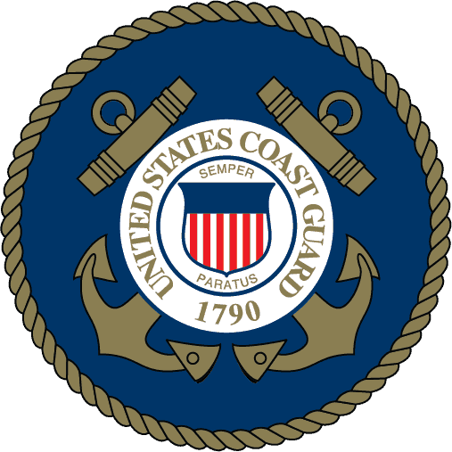 Military Coast Guard Logo (507x507), Png Download