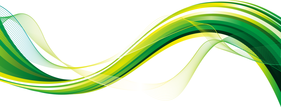 Download Green Waves Png Clipart Wave Clip Art Wave - Clip Art (900x343), Png Download