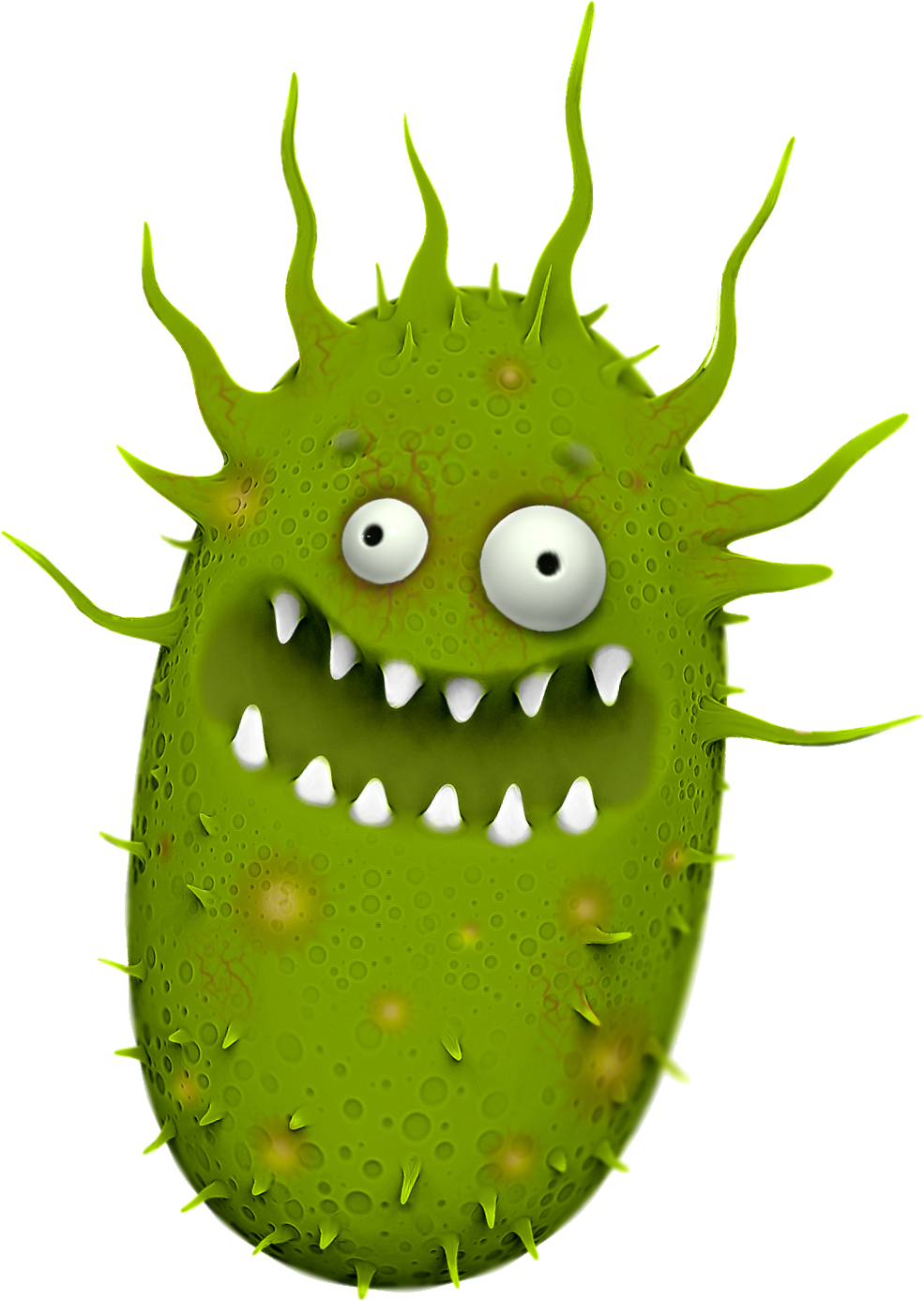 Bacteria Png (985x1387), Png Download