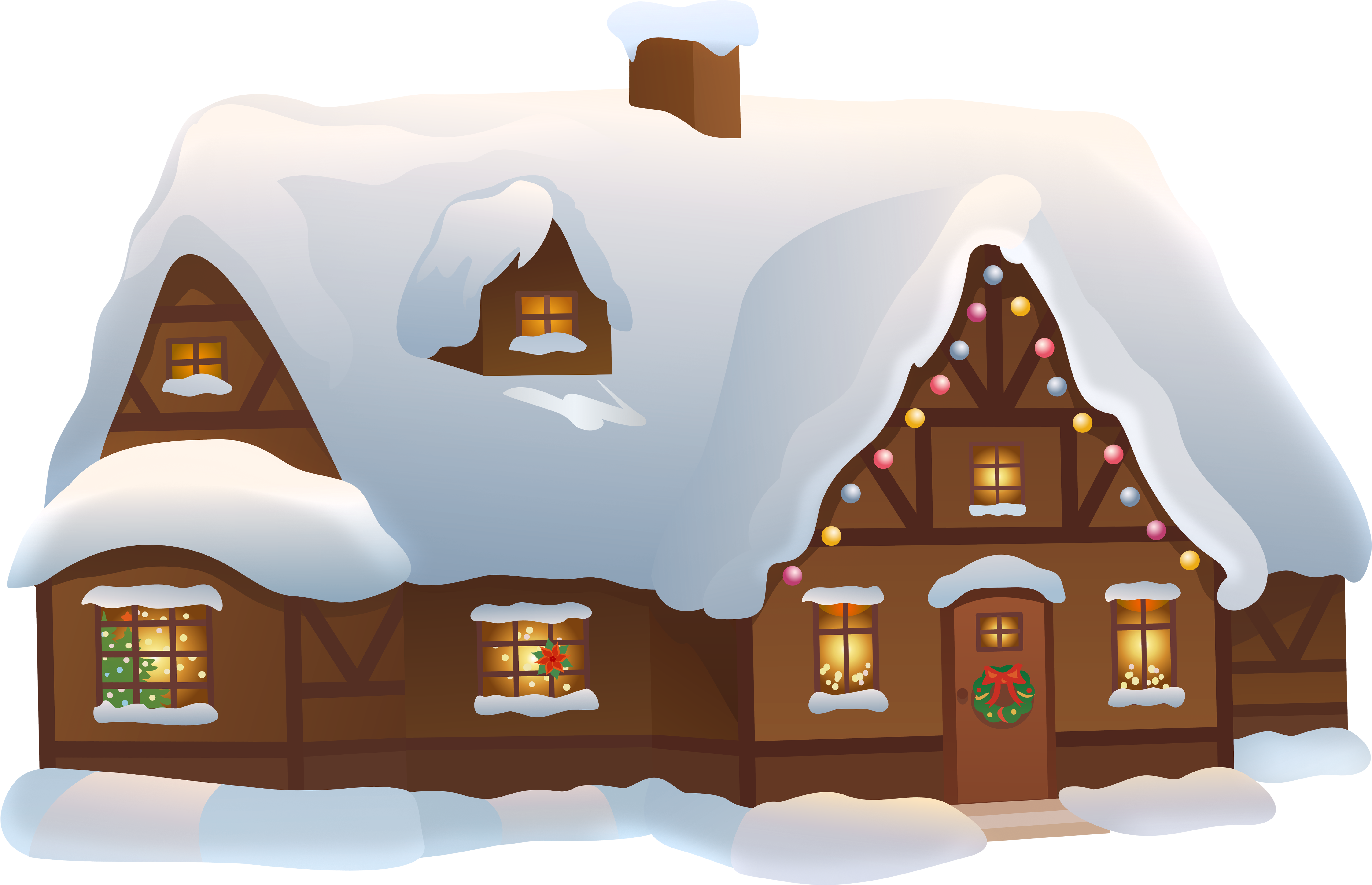 House Clipart Png (6131x3954), Png Download