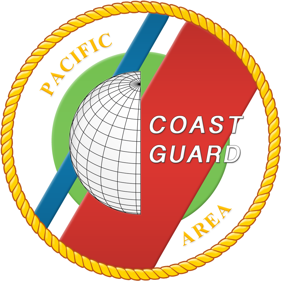 United States Coast Guard Pacific Area (1200x1200), Png Download