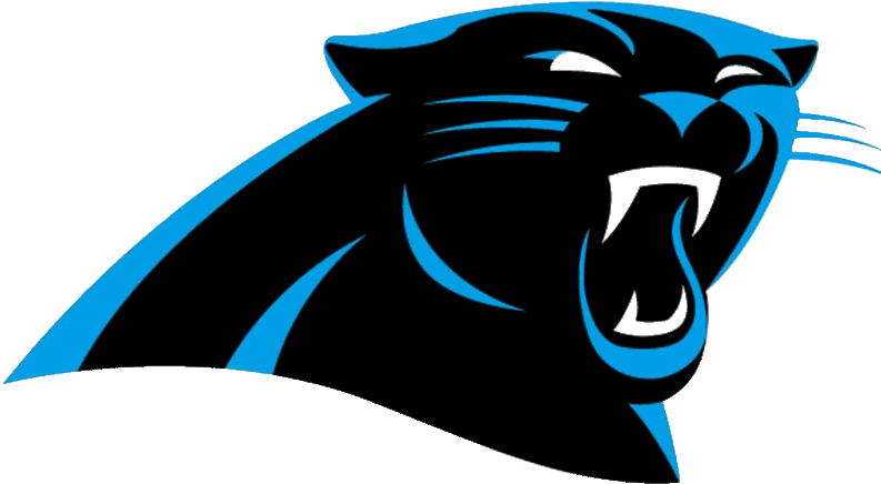 Panther Clipart Mascot Free Clipart Images - Carolina Panthers Logo Png (800x513), Png Download