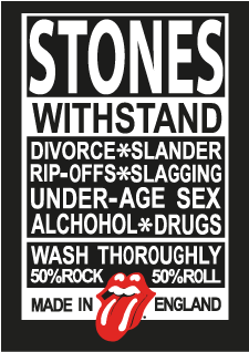 Rolling Stones Made In England Vector Logo - First Art Source Rolling Stones - Declaration Art Print (400x400), Png Download