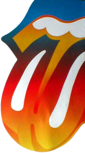 Rolling Stones Logo - Rolling Stones Png Logo (334x600), Png Download