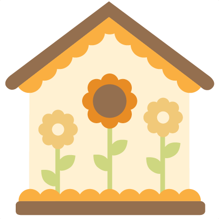 Bird House Clipart Svg - Bird House Clipart (432x432), Png Download