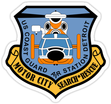Public Affairs - Air Station Detroit Logo (375x360), Png Download