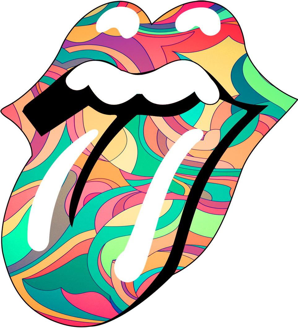 Practica 02 Rolling Stones Tongue Png - Llaveros De Cuadrados (1200x1200), Png Download