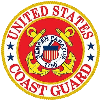 Coast Guard - Us Coast Guard - Us Federal Agency Round Ornament (350x350), Png Download