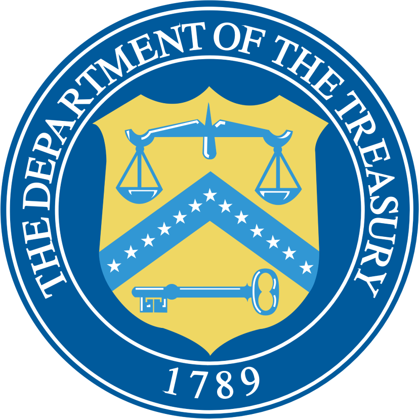 Us Department Of The Treasury Seal, - Amerikan Hazine Bakanlığı (720x720), Png Download