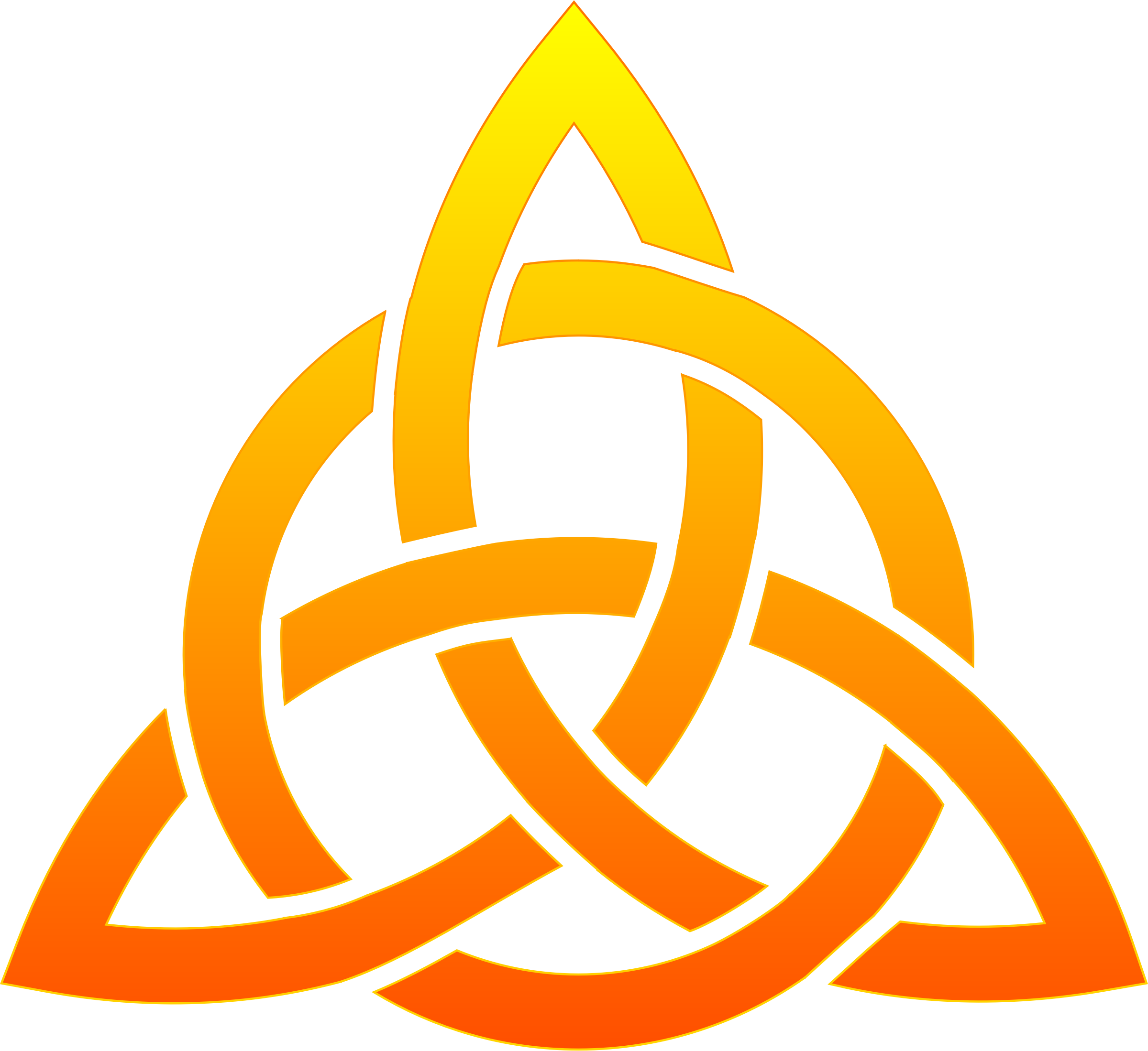Graphic Royalty Free Download Celtic Clipart Charmed - Father Son Symbol (2400x2199), Png Download