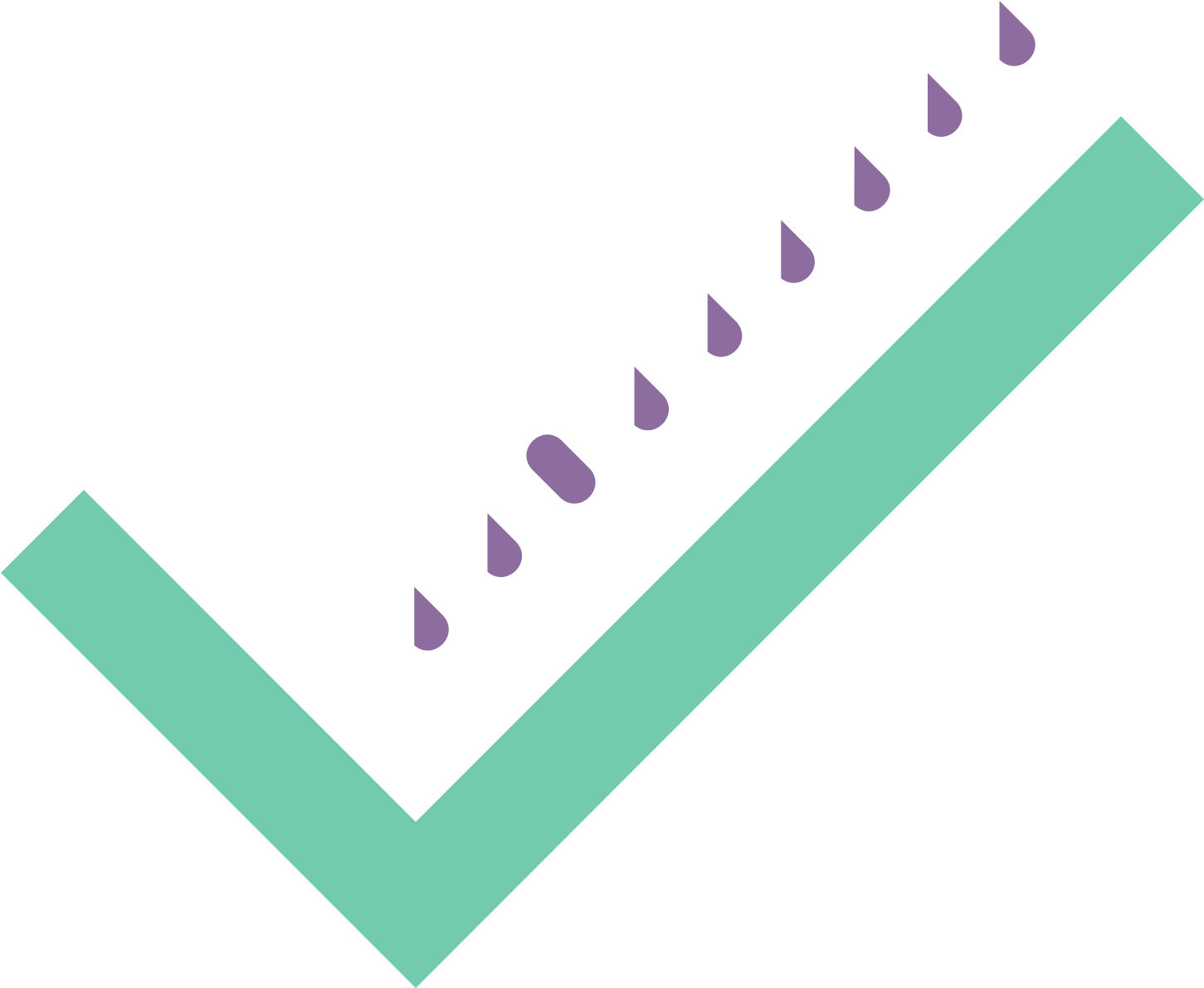 Green Tick Mark Png - Parallel (1600x1600), Png Download