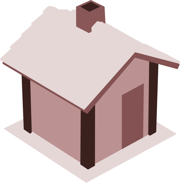 Simple House Clipart Png (591x600), Png Download
