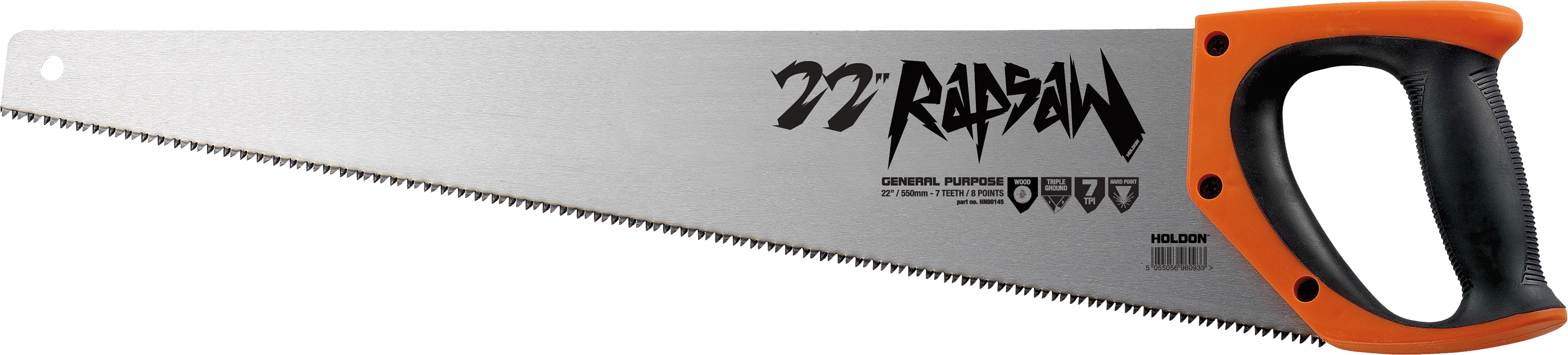 Hand Saw Png Image - Hand Saw Png (3505x795), Png Download