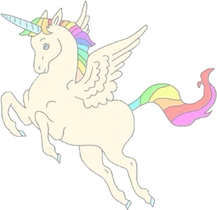 33 Images About Unicornio On We Heart It - Unicorn (480x486), Png Download