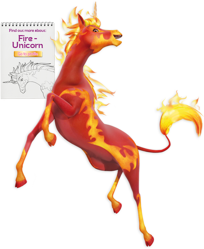 Unicorn Profiles - Mia And Me Unicorns Name (807x1050), Png Download