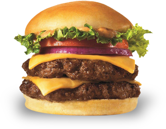 Each Lip-smackingly Delicious Burger Is Crafted With - Burger Ingredients Order (600x500), Png Download