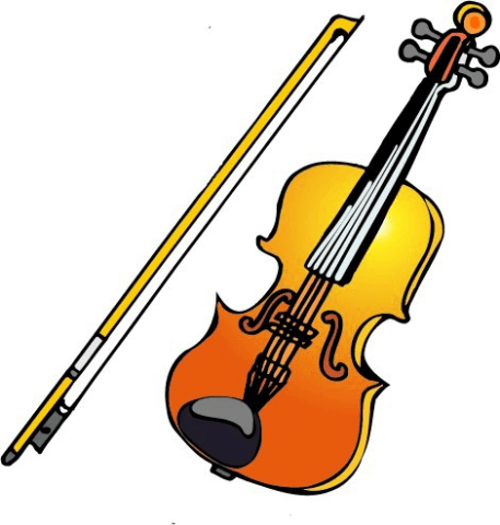 Fiddle - Violin Clip Art (457x480), Png Download