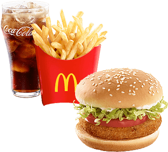 Choose Your Size - Mcdonalds Foldover (380x380), Png Download