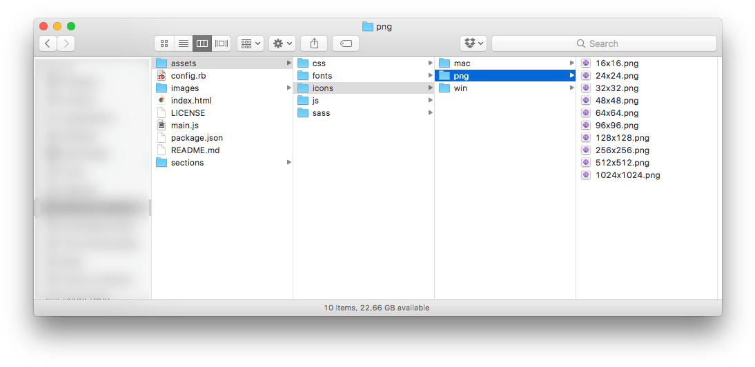 Download Electron Icon Folder Structure - Electron Js Transparent