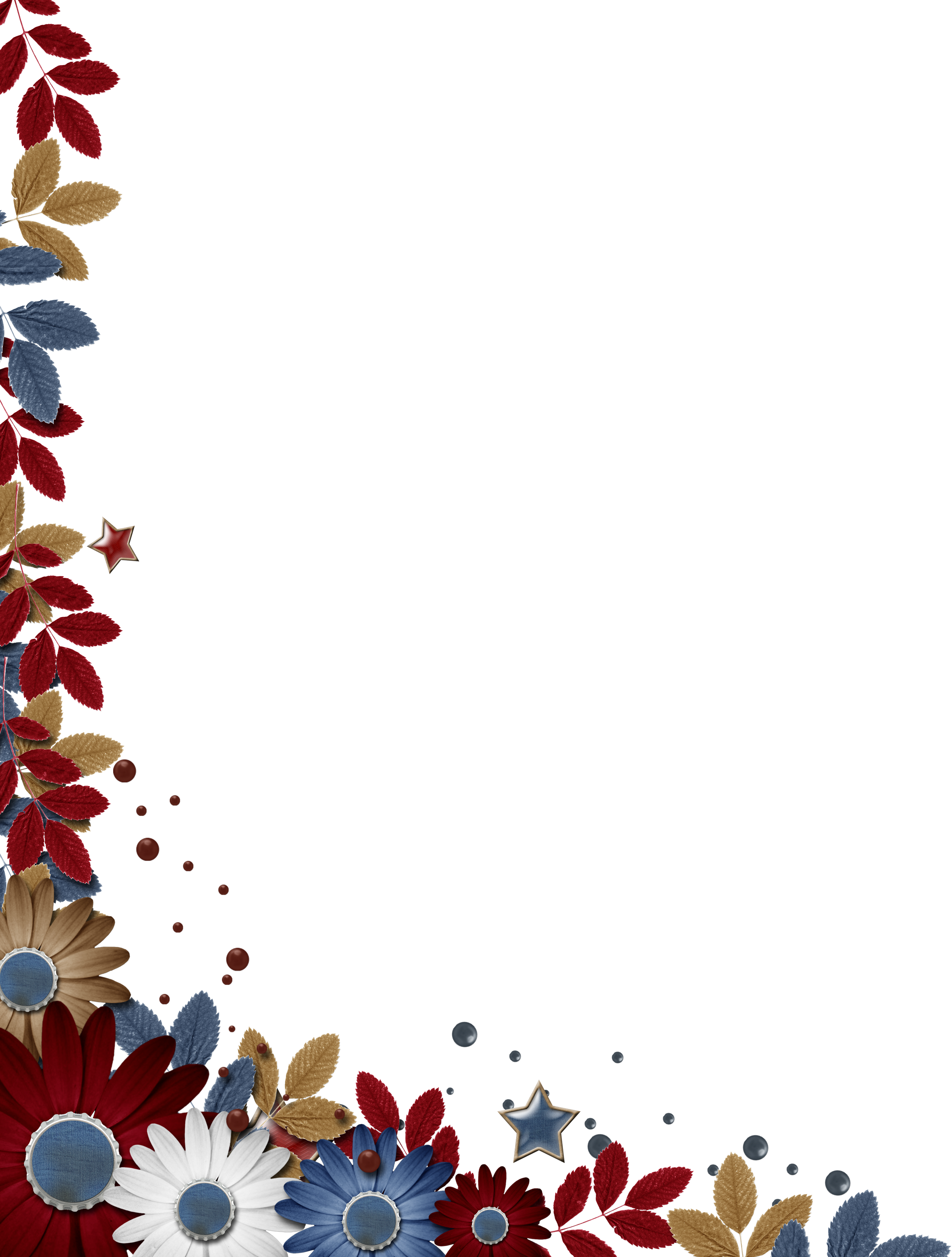 Pin By Donna Lawrence On Digital Images Floral - Digital Scrapbooking (2726x3600), Png Download