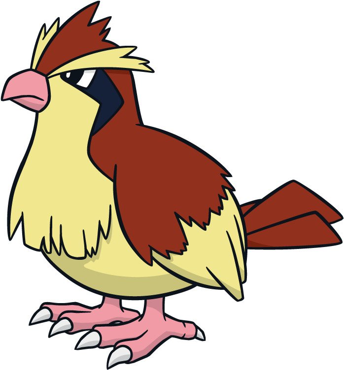 Pidgey Pokemon Character Vector Art - Pokemon Pidgey Dream World (800x800), Png Download