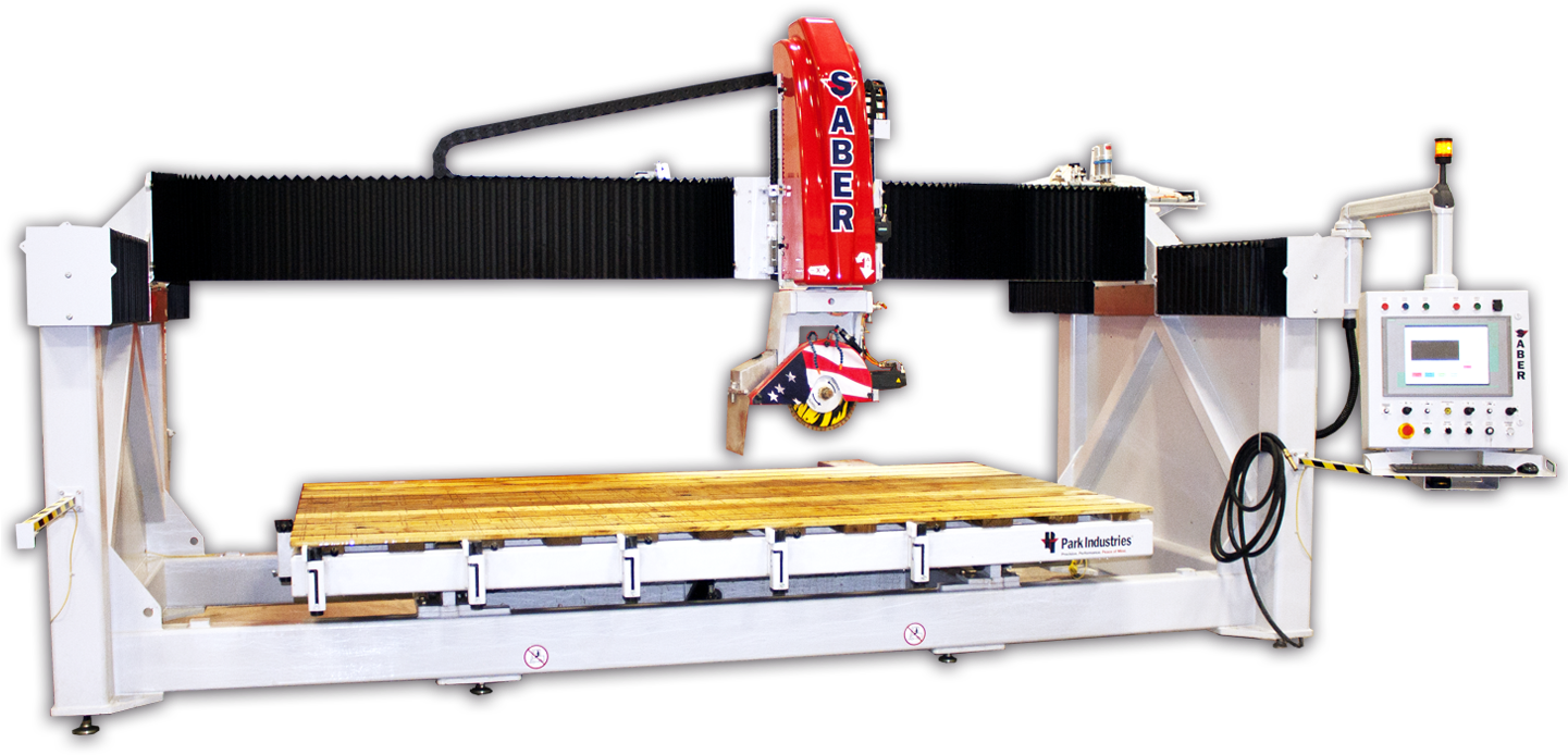 Countertop Fabrication Saber 5-axis Cnc Saw - Park Industries Saber (1440x979), Png Download