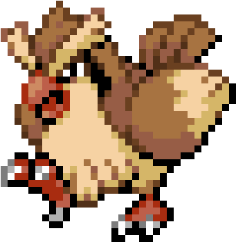 Love Pokemon - 8 Bit Pidgey (400x400), Png Download