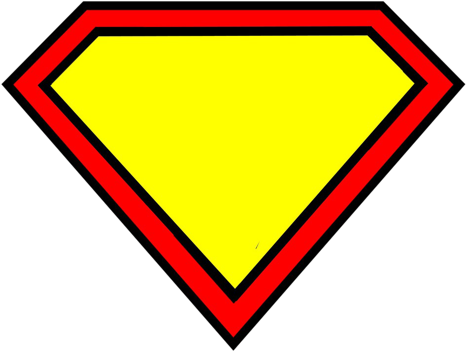 Superman Logo With 1 (1024x791), Png Download