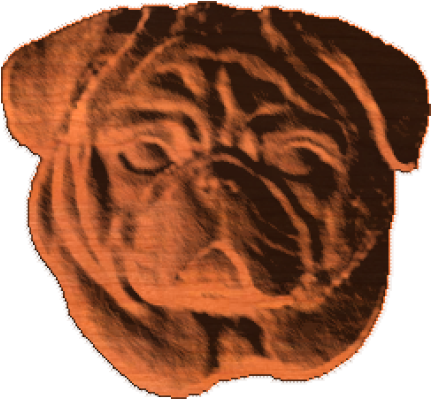 Pug Face - Ab - - Dog (430x430), Png Download