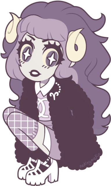 Png Royalty Free Pastel Goth Aradia Megido By Nekozneko - Aradia Megido Pastel Goth (480x680), Png Download