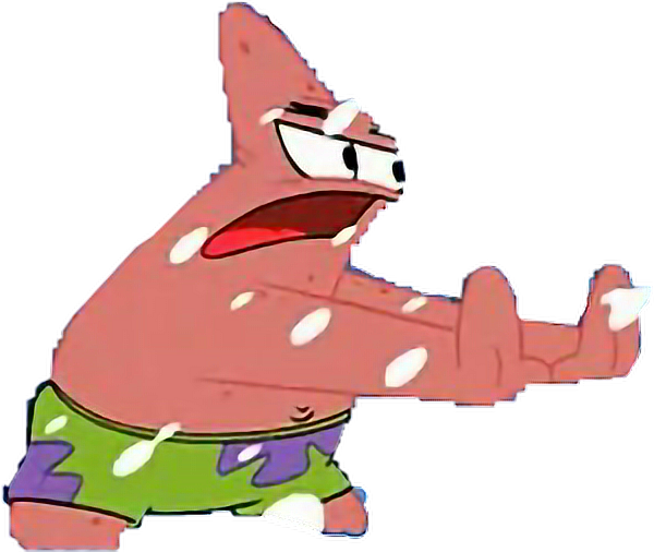 Spongebob Dank Patrick Freetoedit - Spongebob Transparent Dank (600x506), Png Download