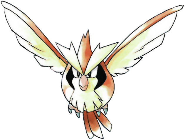 Pidgey-ken - Pokémon (630x476), Png Download