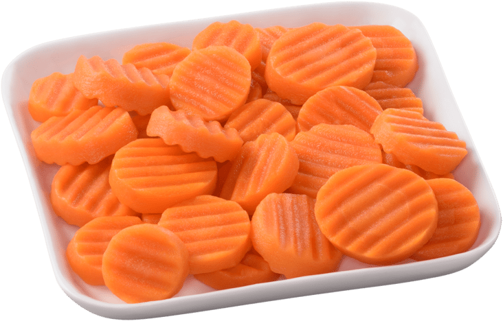 Carrots - Prepare Crinkle Cut Carrots (739x480), Png Download