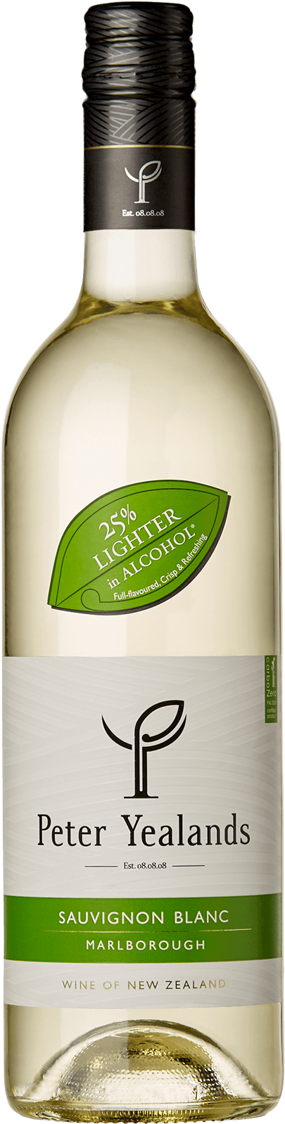 Peter Yealands Lighter Sauvignon Blanc (800x1800), Png Download