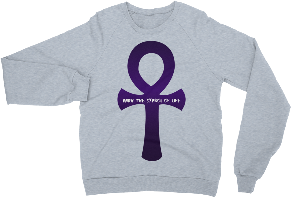 Chocolate Ancestor, Llc- Ankh The Symbol Of Life Raglan - Sweater (1000x1000), Png Download