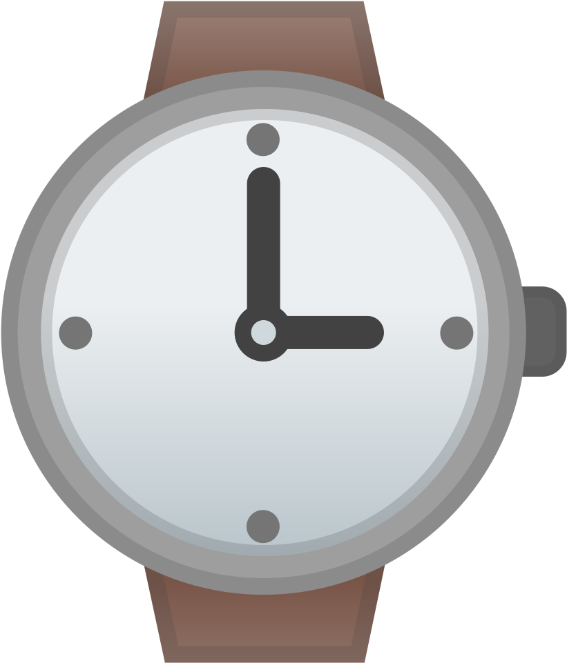 Download Svg Download Png - Watch Emoji Png (1024x1024), Png Download