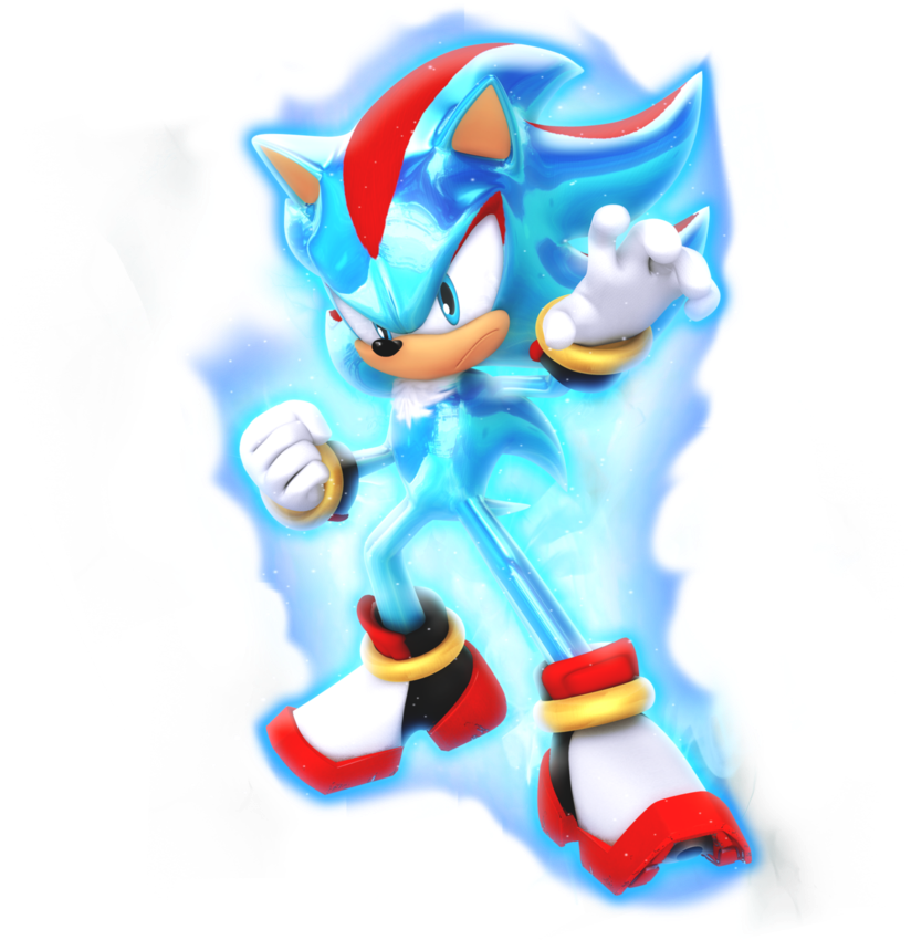 Shadow The Hedgehog Super Saiyan (894x894), Png Download