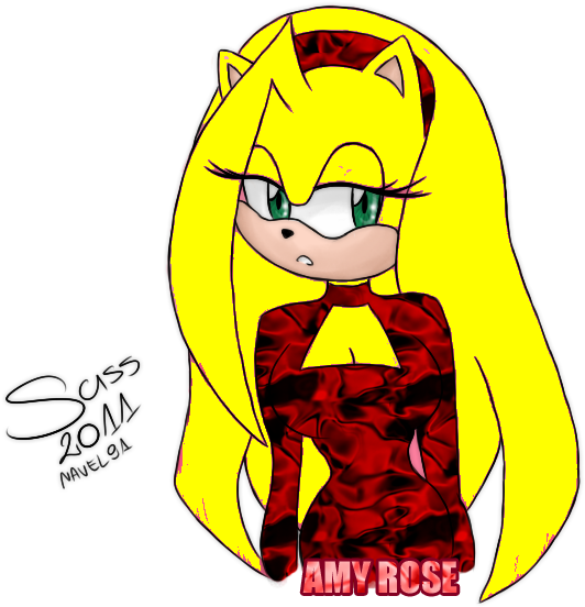 Http - //images5 - Fanpop - - Ashley And Shadow The Hedgehog (545x574), Png Download