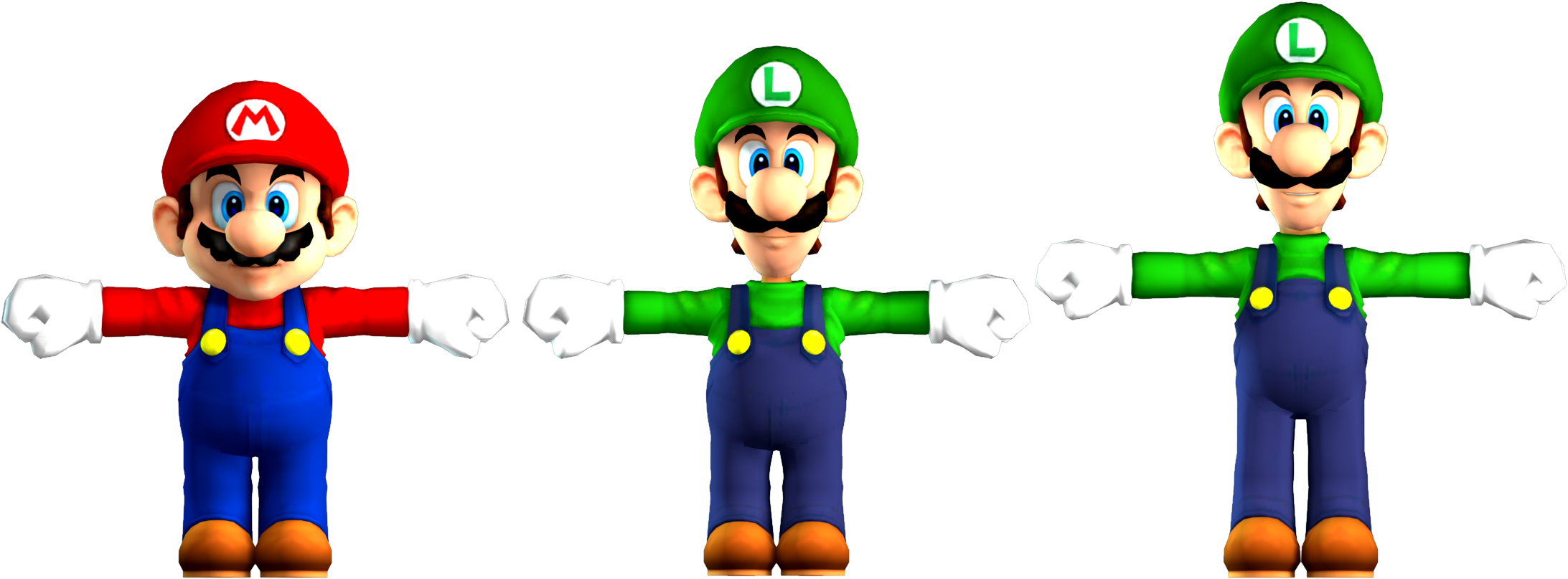 Also I Didn't Know Luigi Was A Playable Character In - Super Mario Galaxy Two Luigis (2185x808), Png Download
