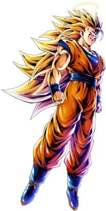 Sp Super Saiyan 3 Goku - Goku (522x522), Png Download
