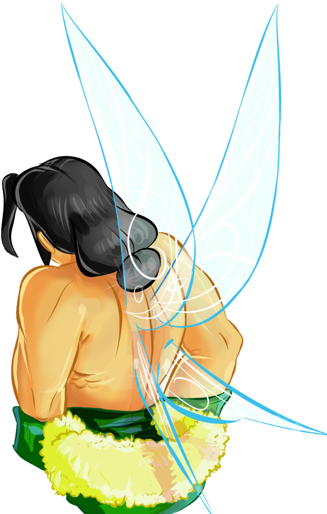 Hanzo Took Off His Jacket, Revealing His Wings To The - Illustration (683x1024), Png Download