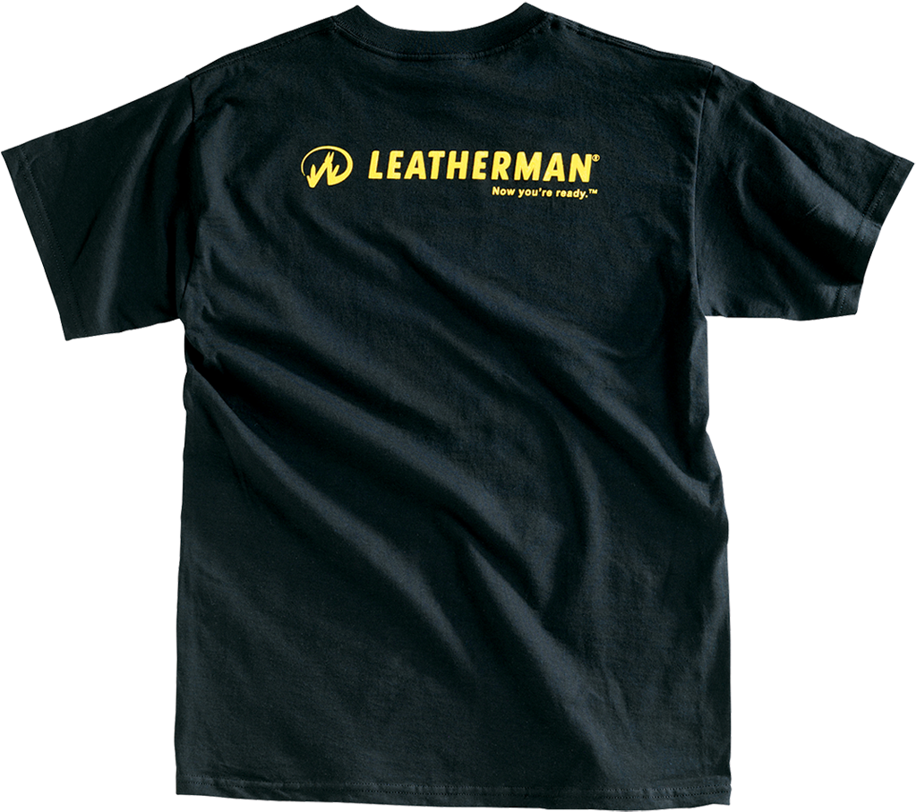 Womens Black Logo T-shirt - Leatherman Logo T - Shirt Large (1200x1200), Png Download