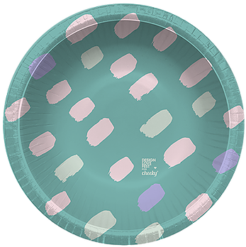 Paint Stroke Paper Bowl - Paper (420x420), Png Download