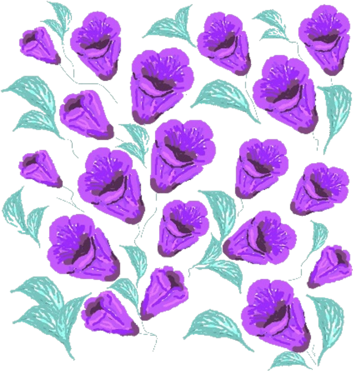 Purple Flowers - Viola (800x800), Png Download