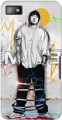 Eminem Case For Blackberry Z10 - Mobile Phone (300x400), Png Download