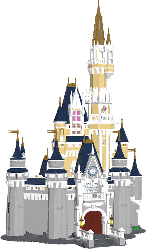 Walt Disney Castle Transparent - Cinderella Castle (1440x900), Png Download