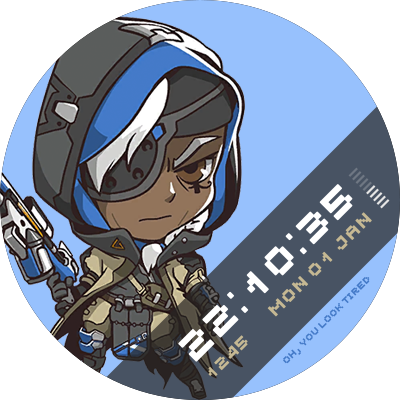 Overwatch Ana Preview (400x400), Png Download